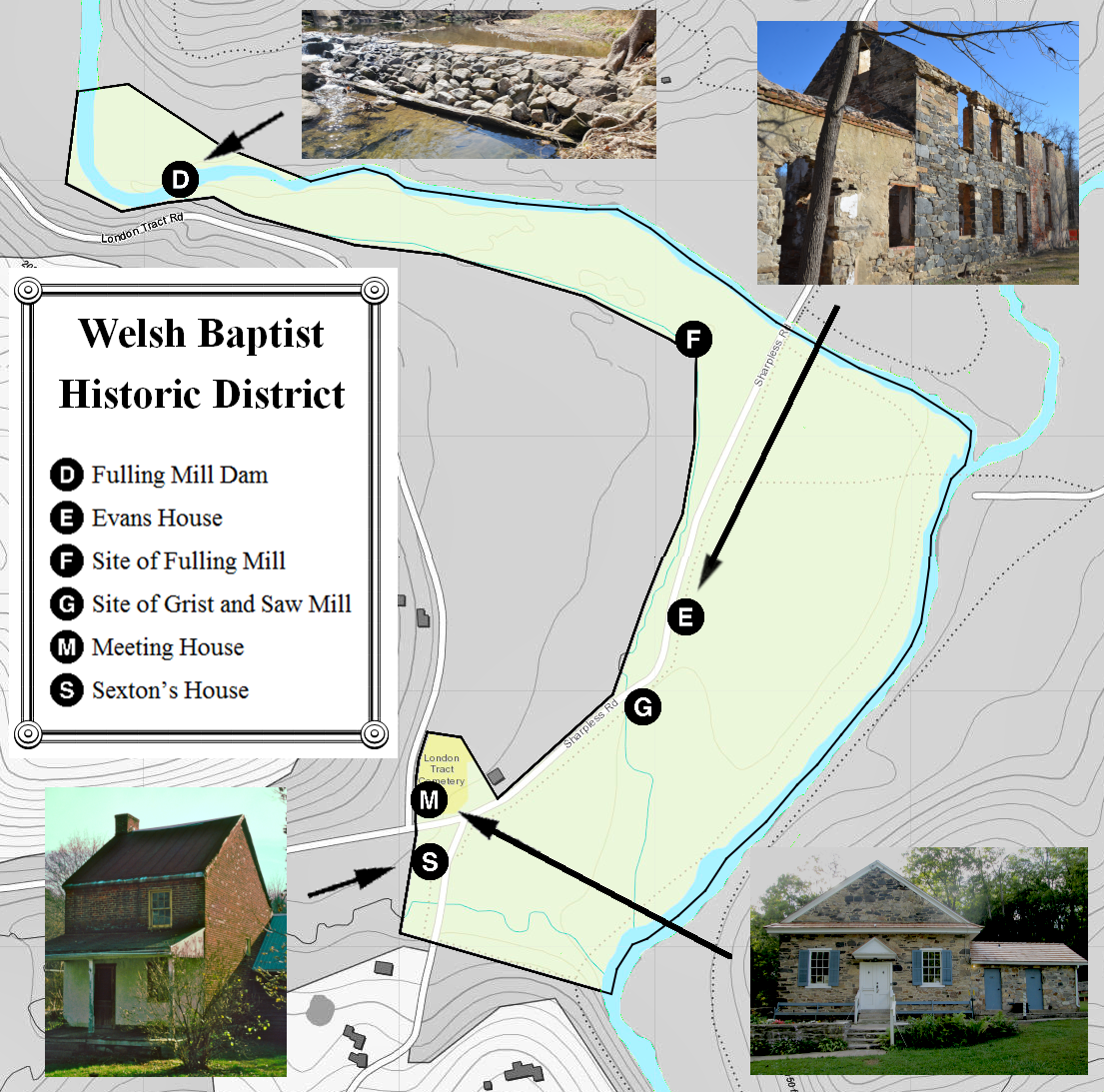 Map of Historic District